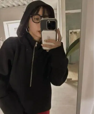 AMERI ZIP UP HOODIE SHORT KNIT