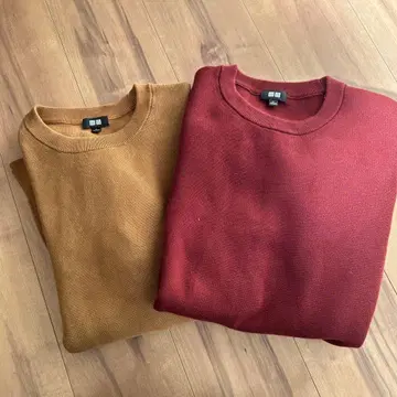 UNIQLO 니트 스웨터 2개 세트