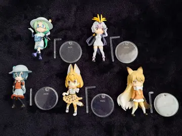 케모노 프렌즈 컬렉션 피규어 전 5종 세트