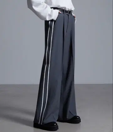 [ Loose ] 드레이프 모드 와이드 트랙 팬츠 [ 셋업 가능 ]
