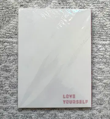 BTS Love yourself 팜플렛