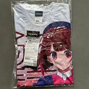 최애의 아이 아리마 카나 양면 풀 그래픽 T셔츠 풀컬러 L 사이즈