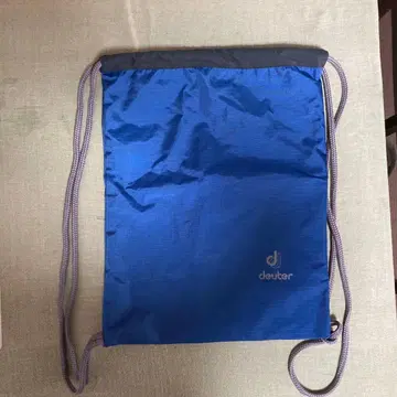deuter 파랑 드로우 스트링 백
