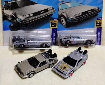 백 투 더 퓨처 미니카 4대 세트. 토미카 2 & HW 2
