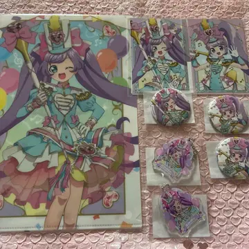 마루쿠지 프리파라 유메 와쿠 마칭 코디 마나카 라라 논