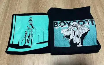 아트 워크 롱 슬리브 티셔츠 L 사이즈