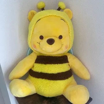 푸우 봉제 인형 벌 코스튬