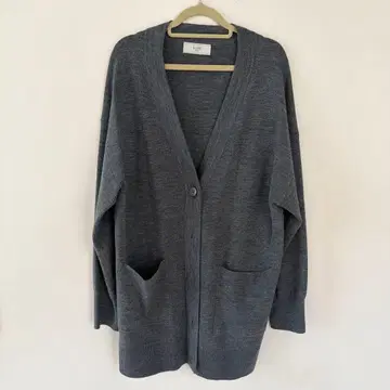 SLOBE iENA 그레이 니트 가디건