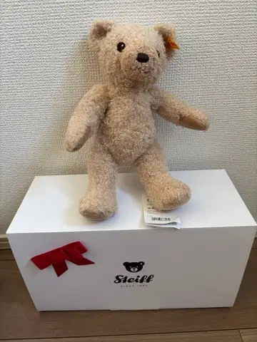Steiff 곰 봉제 인형 퍼스트토이 벨넷 한정판