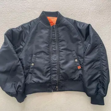 MA-1 플라이트 자켓 짧은 기장 크롭 기장