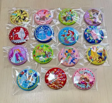 [ 총 15종 ] 디즈니 자수 캔뱃지 2 컴플리트 세트