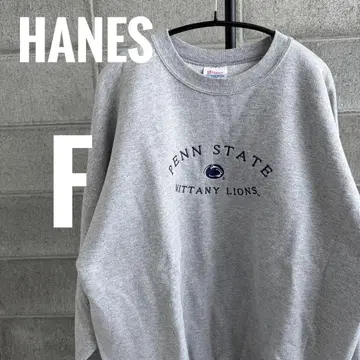 [ Hanes/하네스 ] 스웨트 셔츠 그레이 F 사이즈 구제 의류