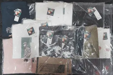 유니클로 UT 주술회전 콜라보 T셔츠 21장 묶음 판매