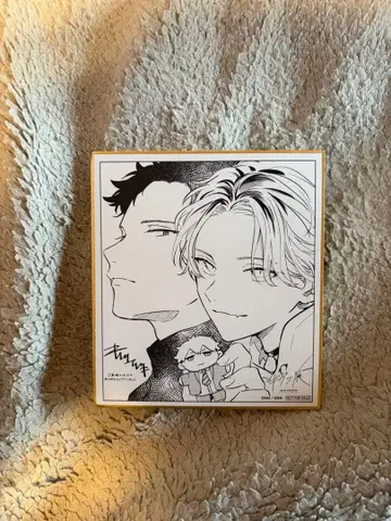 기븐전 입장 특전 미니 색지 syh