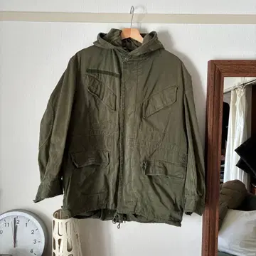 80년대 벨기에군 M-64 필드 자켓 L 사이즈 상당