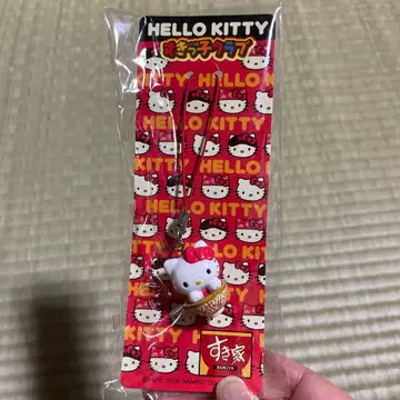 헬로키티 스트랩 스키야 콜라보