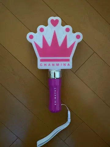 CHANMINA 응원봉 왕관형 핑크