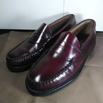 G.H.BASS 버건디 코인 로퍼