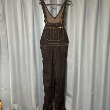 Lee 다크 데님 오버롤