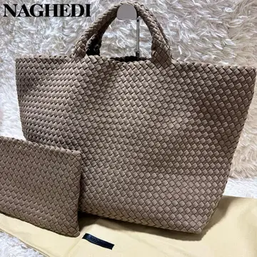 즉시 완판! 컨디션 최상 NAGHEDI 메쉬 토트백 ST BARTHS