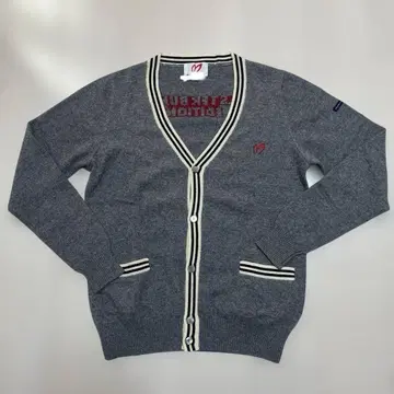 MASTER EDITION 그레이 V 가디건 새상품급