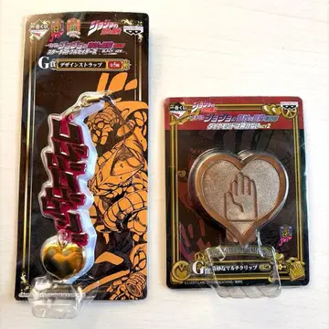 죠죠 제일복권 스트랩 클립 제3부 제4부