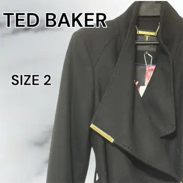 [ 새상품 ] TED BAKER 테드베이커 코트 캐시미어 꽃무늬 A라인