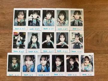 우즈카 치나츠(사이토 치나츠)sharply# 폴라로이드 브로마이드 씰