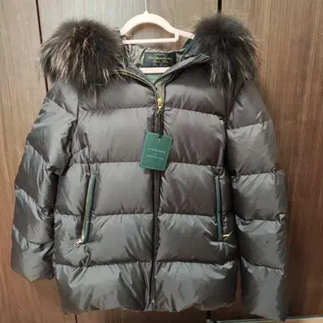 퍼 포함 다운 자켓 다크 브라운 니시카와 다운