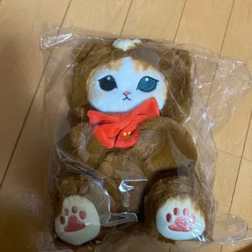 mofusand전 테디베어냥 봉제 인형 S (브라운) 모프 샌드