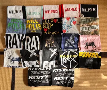 BUMP OF CHICKEN 투어 T셔츠 묶음 판매