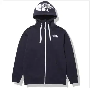 THE NORTH FACE 리어뷰 풀 지퍼 후디 블랙