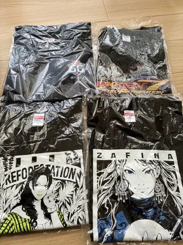 대회 출전자 한정판 철권 T셔츠 레드불 T셔츠