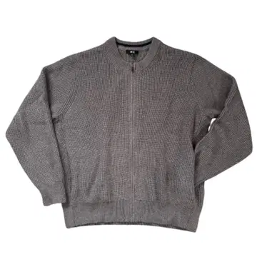 유니클로 c 크루넥 풀 집업 가디건 XL