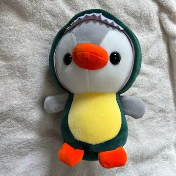 상어 모자 펭귄 봉제 인형
