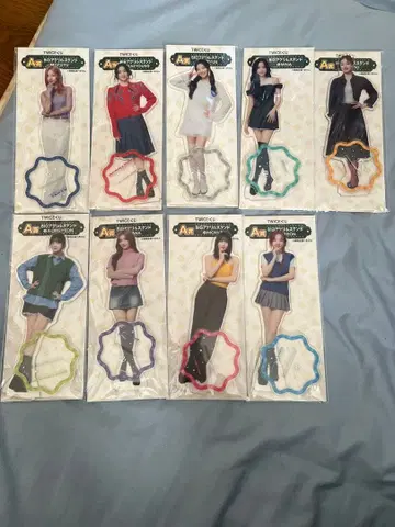 TWICE 아크릴 스탠드 세트 미개봉