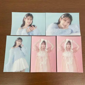 우치다 마아야 얼티밋 랜덤 브로마이드 5장