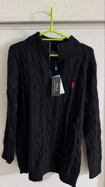 폴로 랄프로렌 하프 지퍼 스웨터