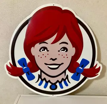 웬디스 엠보싱 간판