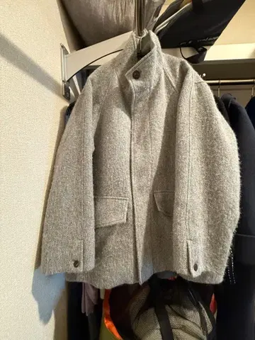 ATON 알파카 코트 새상품급