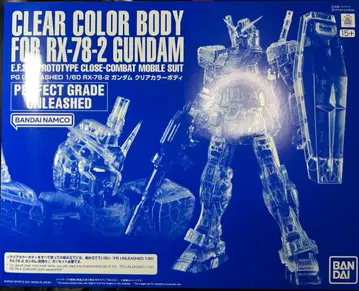 pg unleashed 건담 클리어 컬러 바디 미조립