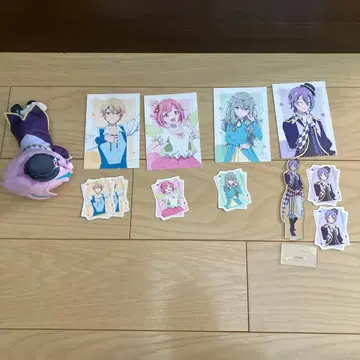 프로세카 굿즈 묶음 판매 (아크릴 스탠드, 엽서, 봉제 인형)