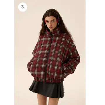 지하인 온라인 리버서블 캐주얼 자켓 체크