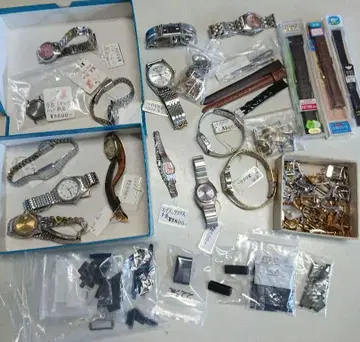 손목시계 중고품 손목시계 밴드 비죠 부품 손목시계 부품 회수 묶음 판매