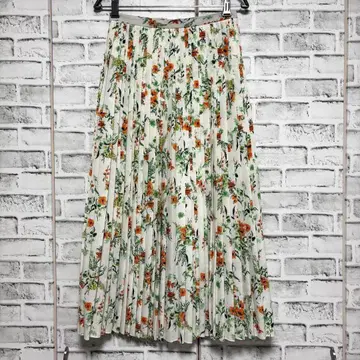 IENA 이에나 꽃무늬 플리츠 스커트 롱 스커트 봄/여름 36