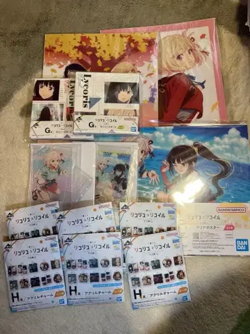 애니메이션 캐릭터 굿즈 세트