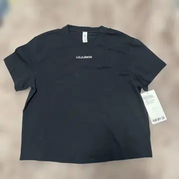 룰루레몬 블랙 T셔츠 L 택 포함 새상품