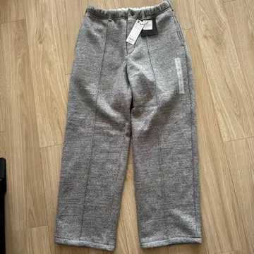 GU 엔지니어드 가먼츠 그레이 S 조거 팬츠 속기모