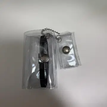 투명 카드 3단 폴더형 지갑 동전 지갑