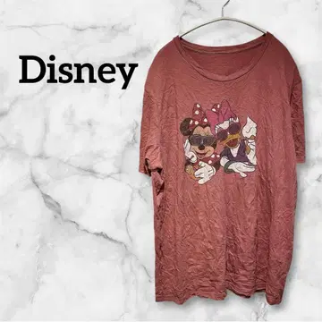 미니 마우스 데이지 덕 반팔 티셔츠 빅 사이즈 오버 사이즈 심플